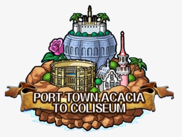 Port Town Acacia To Coliseum - One Piece Treasure Cruise Port Town Acacia, HD Png Download, Free Download