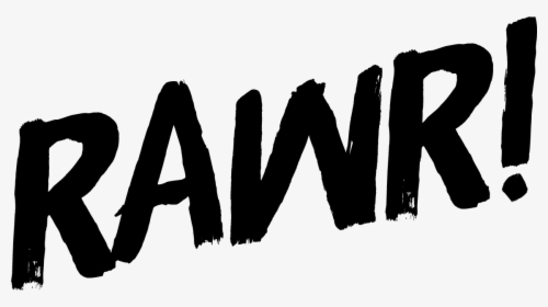 Rawr Logo - Calligraphy, HD Png Download - kindpng