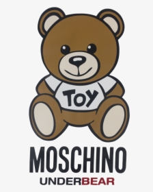 Moschino Underbear T Shirt , Png Download - Logo Moschino Bear Png ...