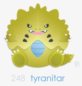 Tyranitar  or “lil’ Rawr” As I Will Be Referring To - Illustration, HD Png Download, Free Download