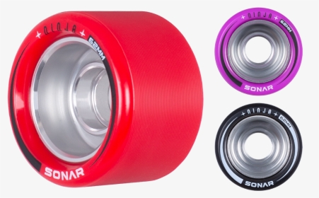 Riedell Skates Sonar Ninja Speed 62mm X 43mm Wheels, HD Png Download, Free Download
