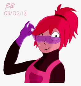 Oneshot Kip Tipping Her Goggles , Png Download - Cartoon, Transparent Png, Free Download