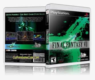 Final Fantasy Vii Sony Playstation 1 Psx Ps1 - Final Fantasy 7 Custom Covers, HD Png Download, Free Download