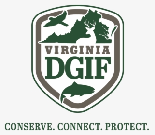Dgif Shieldlogo Color Withtag - Virginia Boating License, HD Png Download, Free Download