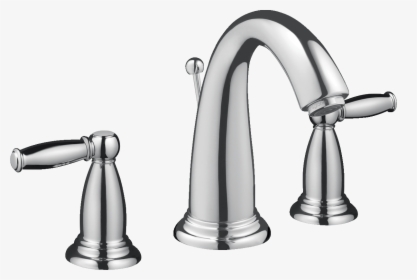 Widespread Faucet With Pop-up Drain - Tap, HD Png Download, Free Download