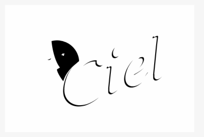 Ciel Logo Black And White - Line Art, HD Png Download - kindpng