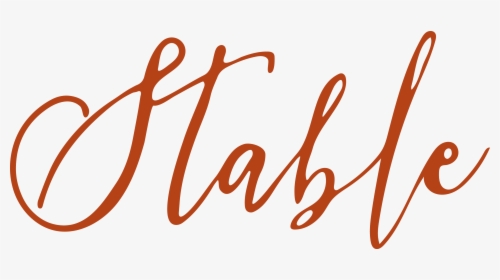 New Stable Logo Png - Calligraphy, Transparent Png, Free Download
