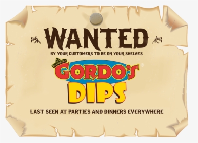 Gordo"s Wanted Poster - Chametz, HD Png Download, Free Download
