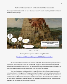 Tower Of Babel Painting By Pieter Bruegel, HD Png Download, Free Download