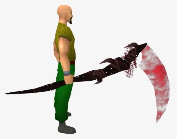 The Runescape Wiki - Blood Dyed Nox Scythe, HD Png Download, Free Download