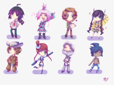 04 Deg Purple Violet Fictional Character Figurine Toy - Cartoon, HD Png Download, Free Download