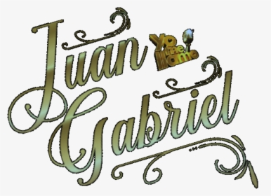 Yo Me Llamo Juan Gabriel Oficial - Calligraphy, HD Png Download, Free Download