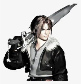 Squall Leonhart Png Transparent Background - Squall Leonhart Final Fantasy 8, Png Download, Free Download