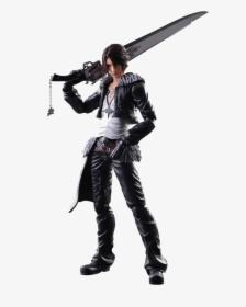 Squall Leonhart Png Free Download - Dissidia Final Fantasy Play Arts Kai Squall Leonhart, Transparent Png, Free Download