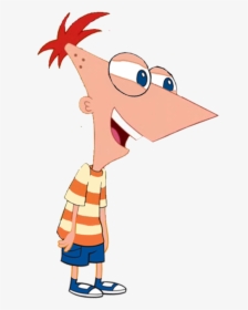 Laughing Phineas Vector By - Phineas Png, Transparent Png, Free Download