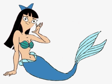 Stacy As A Mermaid - Phineas And Ferb Mermaid, HD Png Download, Free Download
