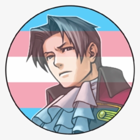 Ace Attorney Trials And Tribulations Miles Edgeworth, HD Png Download, Free Download