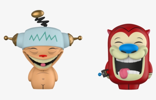Funko Pop Hunters On Twitter - Ren And Stimpy Dorbz, HD Png Download, Free Download