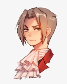 #aceattorney #milesedgeworth - Cartoon, HD Png Download, Free Download