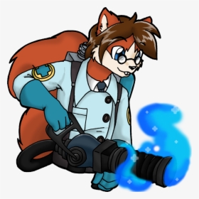 Tf2 Spray Iviv - Tf2 Medic Furry Art, HD Png Download, Free Download