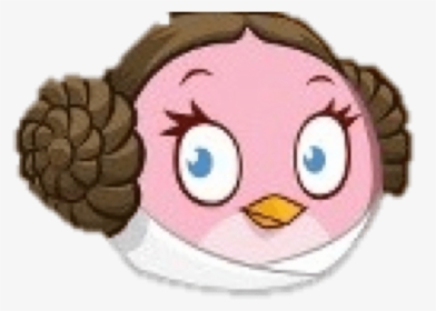 Angry Birds Pig Png , Png Download - Angry Birds Leia, Transparent Png, Free Download