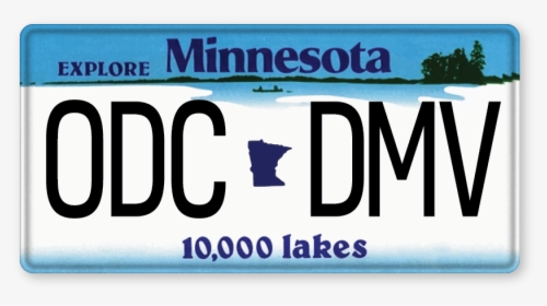 Picture - Minnesota License Plate, HD Png Download, Free Download