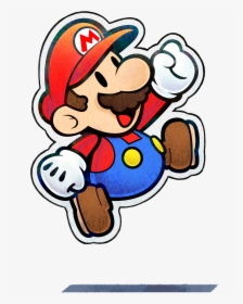 Bullying Drawing Hurt - Super Mario Mario And Luigi Paper Jam, HD Png Download, Free Download