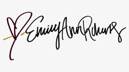 Emily Ann Signature - Calligraphy, HD Png Download, Free Download
