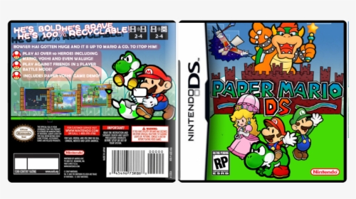 Super Mario 64 Ds Box, HD Png Download, Free Download