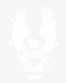 Unsc Phoenix White - Halo 5 Unsc Logo, HD Png Download, Free Download