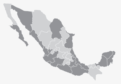 Mapa De Mexico Png, Transparent Png, Free Download