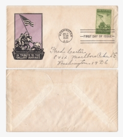 First Day Of Issue July 11, 1945 3c Iwo Jima First, HD Png Download, Free Download