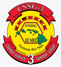 Cssg-3 Combat Service Support Grp - Cssg 3, HD Png Download, Free Download