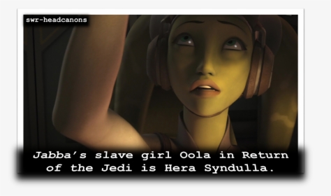 Jabba’s Slave Girl Oola In Return Of The Jedi Is Hera - Remember That Guy That Gave, HD Png Download, Free Download