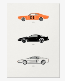 Iconic Tv 80's Cars, HD Png Download, Free Download