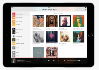 Sonos Music On Your Ipad - Sonos App Voor Ipad, HD Png Download, Free Download
