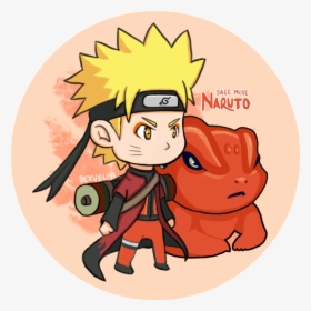 Naruto Sage Mode - Cartoon, HD Png Download, Free Download