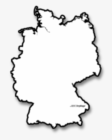 Germany - Germany Map Drawing, HD Png Download, Free Download