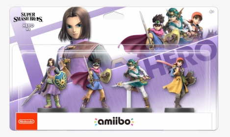 Smash Bros Hero Amiibo, HD Png Download, Free Download