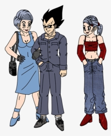 Vegeta And Bulla, HD Png Download, Free Download