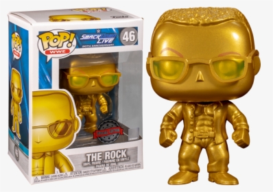 Funko Wwe The Rock Gold, HD Png Download, Free Download