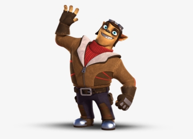 Flynn Large - Skylanders Academy Png, Transparent Png, Free Download