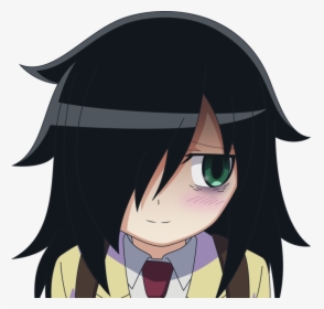 Watamote, Anime, And Tomoko Image - Tomoko Png, Transparent Png, Free Download