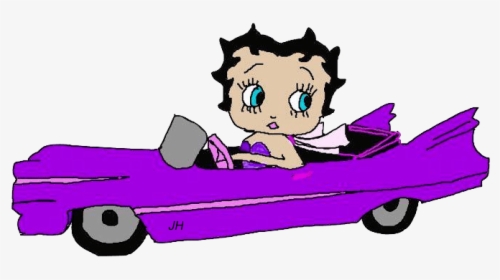 Betty Boop Purple Png, Transparent Png, Free Download