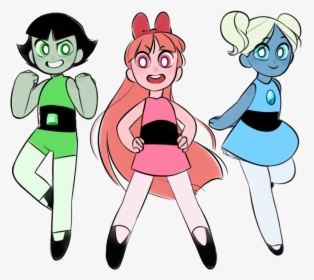 Crossover Ppg Power Puff Girls Steven Universe Steven - Powerpuff Girls Steven Universe, HD Png Download, Free Download
