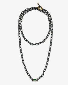 Square Emerald Chainmail - Necklace, HD Png Download, Free Download