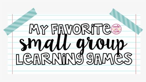 Small Group Games Using Flashcards - Calligraphy, HD Png Download, Free Download