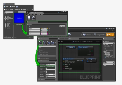 Content Browser Blueprints - Unreal Engine 4 Content Browser, HD Png Download, Free Download