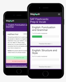 Sat Flashcards2 - Flashcards In Phone, HD Png Download, Free Download