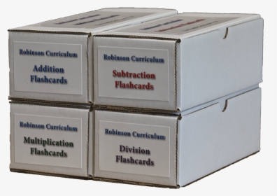 Robinson Curriculum Math Flashcards - Box, HD Png Download, Free Download